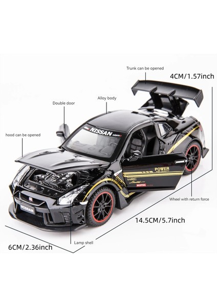 1:32 Oyuncak Arabalar Lambo Pagani Huayra Metal Model Araba Işık ve Ses ile Geri Çekin Oyuncak Araba Erkekler Için Yaş 3 + Yaşında (Yurt Dışından) fırsatları