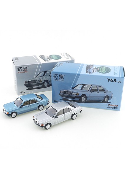 Xcartoys 1/64 Y65-02 Benz 190E Mavi Metal Alaşım Pres Döküm Model Araç Erkek Oyuncak Hediye Noel Otomotiv Modeli Süsler (Yurt Dışından) fırsatları