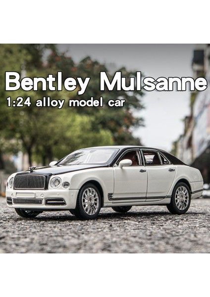 Döküm 1:24 Ölçekli Bentley Mulsanne Alaşım Model Araba Koleksiyonu Araç Simülasyon Ses ve Işık Metal Oyuncak Araba Oyuncak Çocuklar Için Hediye (Yurt Dışından) fiyatları