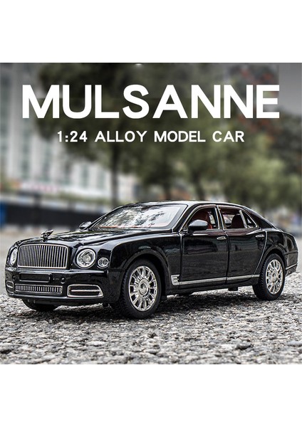 Döküm 1:24 Ölçekli Bentley Mulsanne Alaşım Model Araba Koleksiyonu Araç Simülasyon Ses ve Işık Metal Oyuncak Araba Oyuncak Çocuklar Için Hediye (Yurt Dışından) fırsatları