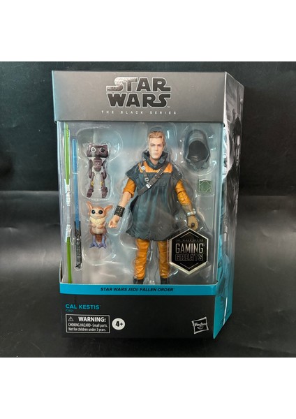 Hasbro Star Wars Siyah Serisi Obi-Wan Darth Vader Cal Kestis Boba Fett Luke Mandalorian Aksiyon Şekilli Kalıp Oyuncak Hediye (Yurt Dışından)