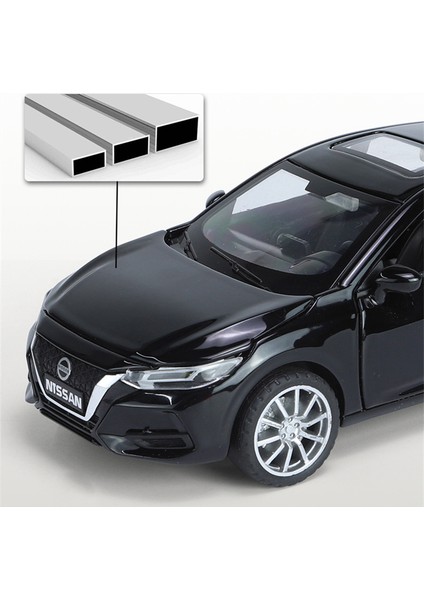 1:32 Nissan Narin Alaşım Araba Modeli Simülasyon Diecast Metal Oyuncak Araçlar Araba Modeli Ses ve Işık Koleksiyonu Çocuk Oyuncak Hediye (Yurt Dışından) modelleri