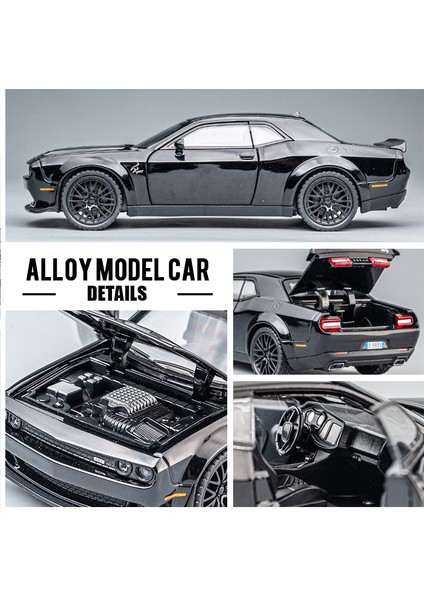 1:32 Simülasyon Challenger Hellcat Srt Kırmızı Göz Klasikleri Alaşım Arabalar Oyuncak Döküm Araçlar Metal Model Araba Dekorasyon Çocuk Hediye Çocuk (Yurt Dışından) modelleri