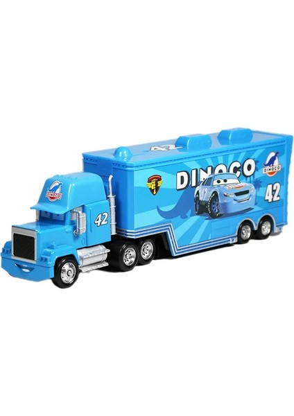 2025 Cars 2 Disney Pixar Car 3 Lightning Mcqueen Mack Uncle Jackson Storm Truck Diecast Dinoco Metal Toys Gift For Children Kids (Yurt Dışından)