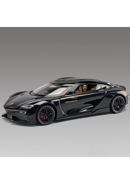 1:24 Gemera Gt Spor Araba Alaşım Araba Modeli Simülasyon Döküm Metal Araçlar Modeli Ses ve Işık Koleksiyonu Çocuk Oyuncağı Hediyeler (Yurt Dışından)