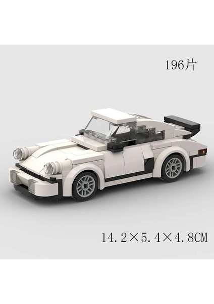 Moc Hız Şampiyonlar Süper Yarış Arabası F1 Büyük Araç Yarış Modeli Yapı Taşları Tuğla Spor Kamyonet Şehir Tekniği Oyuncak (Yurt Dışından)