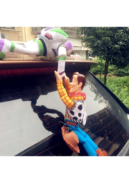 45 cm Oyuncak Hikayesi Şerif Woody Buzz Lightyear Araba Bebek Oyuncakları Dışında Asmak Oyuncaklar Sevimli Oto Aksesuarları Araba Dekorasyon Bebek (Yurt Dışından)
