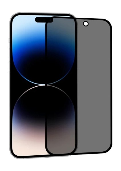 Ally Iphone 14 Pro Max 3D Full Privacy Gizlilik Cam Ekran Koruyucu ANTI-SPY-(5775) - MRK5865-4304 fiyatları