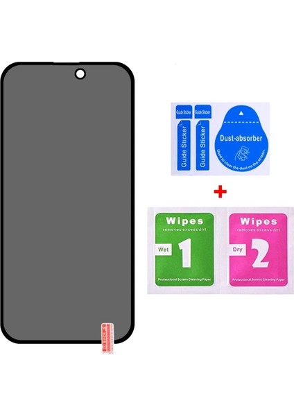 Ally Iphone 14 Pro Max 3D Full Privacy Gizlilik Cam Ekran Koruyucu ANTI-SPY-(5775) - MRK5865-4304 fırsatları