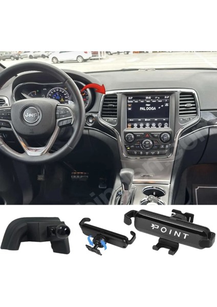 Jeep Grand Cherokee Araca Özel Cep Telefon Tutacağı Robotik Oynar Başlık 2011-2018 ONTA82 fiyatları