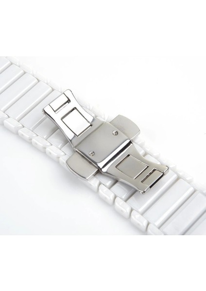 Ally Apple Watch 7-8 45MM 6-5-4 44MM Kordon Kayış Seramik Metal Kordon 3-2-1 42MM- - MRK1586-5380 modelleri