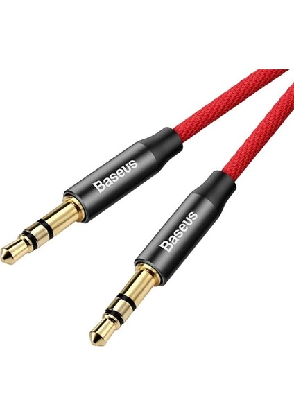 Baseus Yiven M30 3.5mm Aux Kablo 1.5 Metre Halat Aux KABLO-(5775) - MRK5779-7034 modelleri