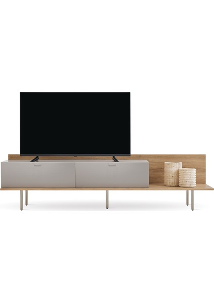 Cante Tv Sehpası, 210X53 cm - Açık Meşe modelleri