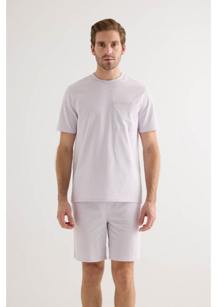 Erkek Pamuklu Pique Cepli Kısa Kol T-Shirt fiyatları