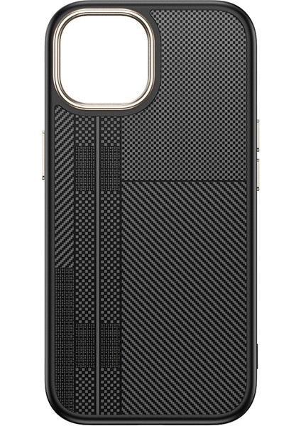 iPhone 15 Kılıf M-Safe Şarj Özellikli Karbon Fiber Görünümlü Antina Kılıf modelleri