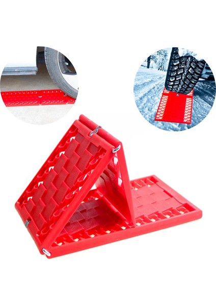 Ally Araç Lastik Kar ve Çamur Paleti Tekerlek Patinaj Pedi KATLANABILIR-(5775) - MRK4451-8797