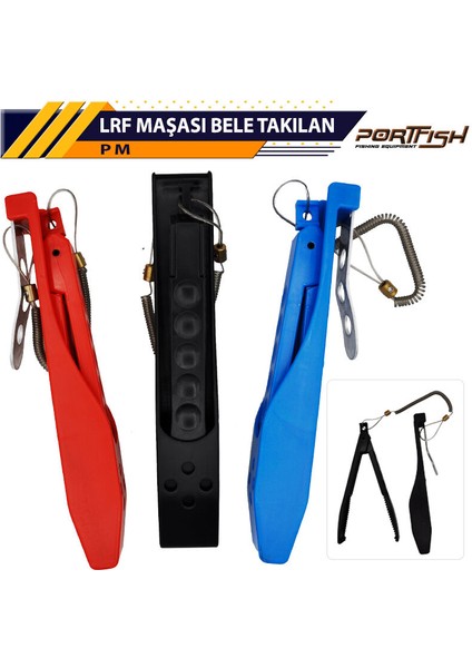 Portfish Plastik Lrf Maşası Bele Takılan