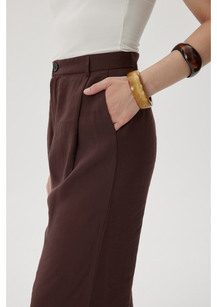 Pile Detaylı Pantolon fırsatları