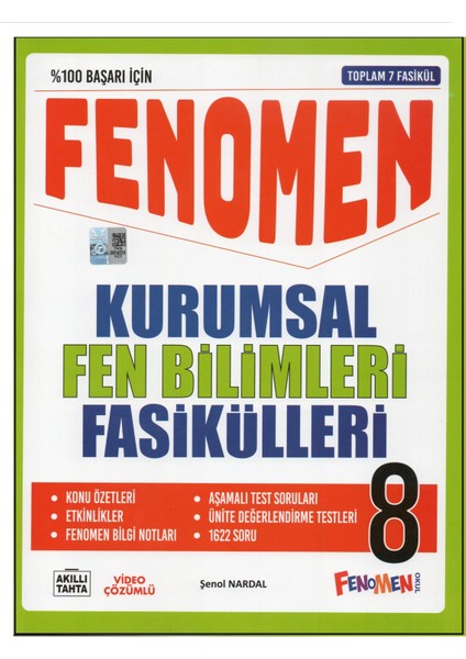 Fenomen 8. Sınıf Fen Bilimleri Kurumsal Fasikülleri