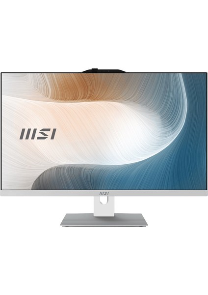Msı Modern AM272P 12M-1201TR 27 Fhd 16:9 (1920X1080) I5-1235U 16GB Ddr4 500GB SSD W11H Beyaz Aıo Pc