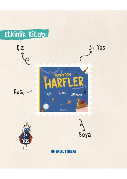 Kuran-I Kerim'den Hikayeler Seti - 7 Kitap Ahşap Oyuncak ve Sticker - Kutulu Özel Set modelleri