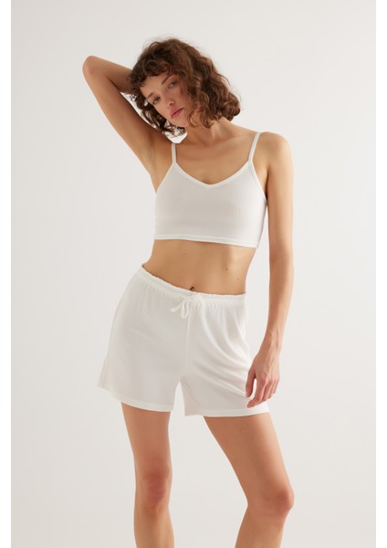 Kadın Modal Kaşkorse Ayarlanır Ip Askılı V Yaka Sporcu Atleti fiyatları