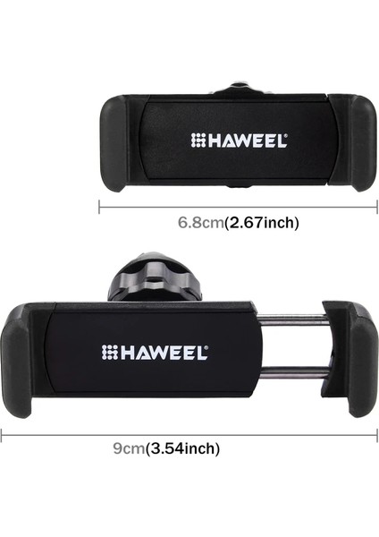 Haweel 360 Donerli Araç Havalandırma TUTUCU-(5775) - MRK8159-7205 indirimleri