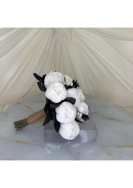 Kapalı Şakayık Gelin El Çiçeği | Gelin Buketi | Hediyeli Ürün modelleri