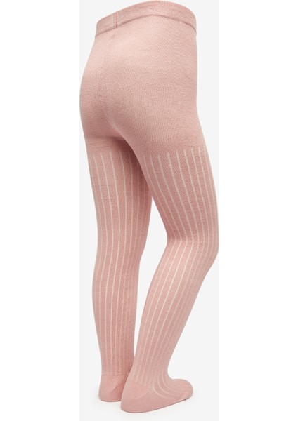 Pretty Rib Pembe 2li Külotlu Çorap