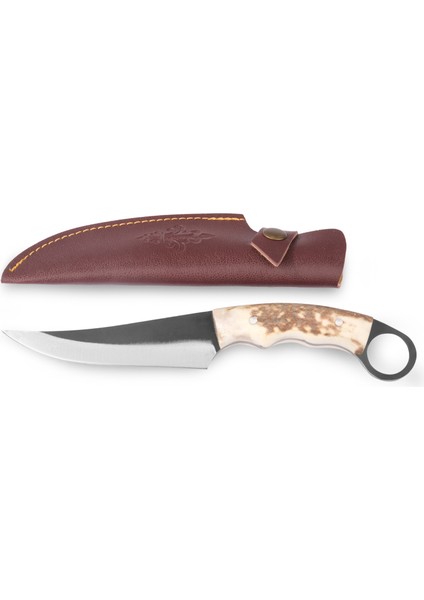 Avcı Model 25 cm - Geyik Boynuzu Sap