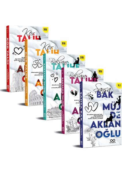 Talih Serisi (5 Kitap) - Müjde Aklanoğlu