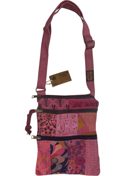 Vintage Renkli Etnik Salaş Küçük Boy Plaj Günlük Kadın Kol Omuz Çantası 24CM x 29CM fiyatları