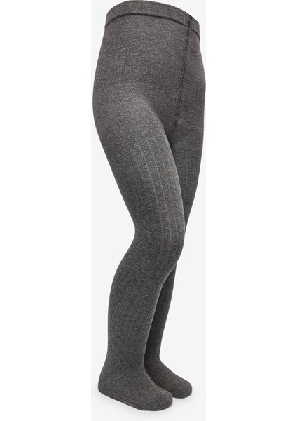 Pretty Rib Bordo 2li Külotlu Çorap