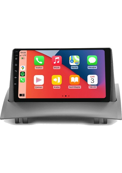 Renault Megane 2 Multimedya (2004-2009) 6 GB Ram 128 GB Hafıza 8 Çekirdek Navigatör X-Premium Series