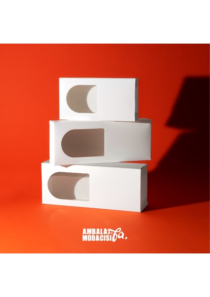 Sütun Box Küçük Boy Beyaz 25 Adet ( 9X16.5X4 cm ) modelleri