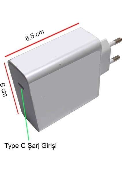 Redmi Note 11T Pro+ Için 120 Watt Type C Hızlı Şarj Aleti Yüksek Kalite 6A Kablo