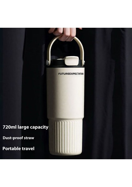 Paslanmaz Çelik Yalıtım Kabı Büyük Kapasiteli Araba Araba Kabı Yüksek Değerli 750ML Su Kabı (Yurt Dışından)