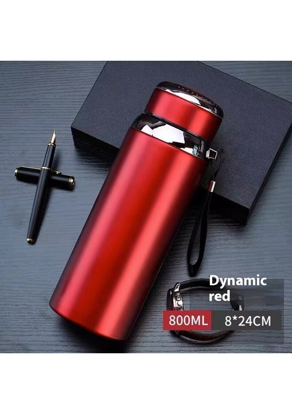 Büyük Kapasiteli 316 Paslanmaz Çelik Yalıtımlı Su Dağı Taşınabilir Açık Spor Su Dağı Kısa Yağ Yalıtım Kabı Araba Dağı (Yurt Dışından)