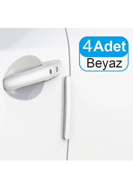 Baseus 4 Parça Universal Kapı Anti Scratch Çizik Önleyici Tampon KORUMA-(5775) - MRK8336-4200