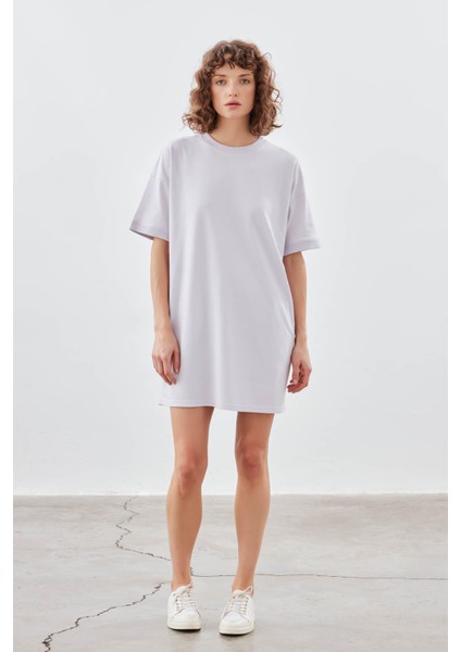 Kadın Pamuklu Pique Cepli Kısa Kollu Elbise fiyatları