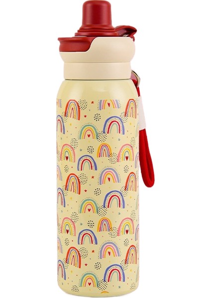 Yüksek Değerli Paslanmaz Çelik Çift Içimli Yalıtımlı Dak, Taşıma Ipi Pipetli Taşınabilir Su Dakları (Yurt Dışından)