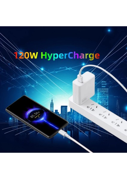 Infinix Note 12 Vıp Için 120 Watt Type C Hızlı Şarj Aleti Yüksek Kalite 6A Kablo fiyatları