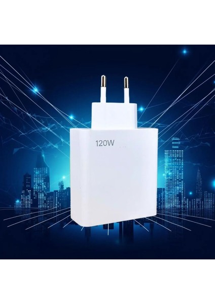 Redmi K70 Pro Için 120 Watt Type C Hızlı Şarj Aleti Yüksek Kalite 6A Kablo