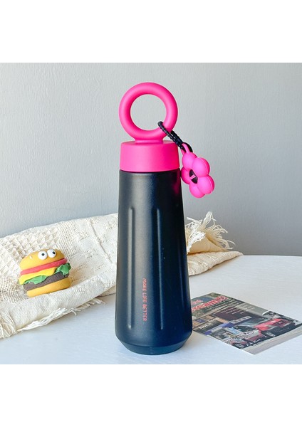 Basit Paslanmaz Çelik Yalıtımlı Dak Petal Sap Kalınlaştırılmış Vakum Açık Taşınabilir Seyahat Kurı (Yurt Dışından)