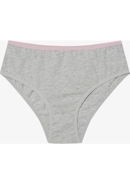 Kız Çocuk Meowberry Çok Renkli 5li Slip Külot