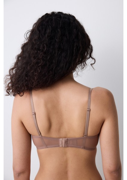 Leopard Lotus Açık Kahverengi Sütyen