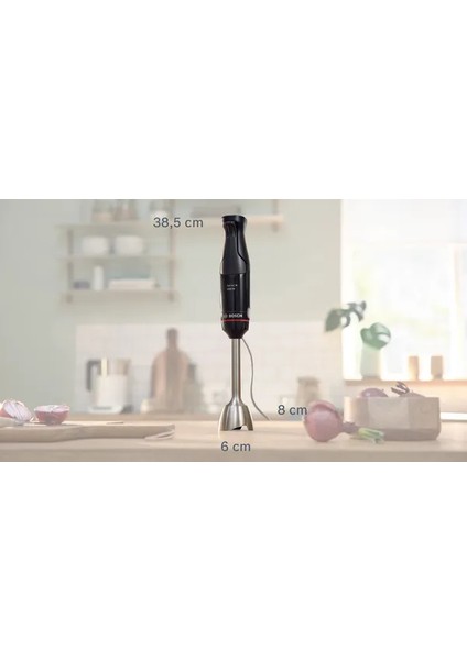 MSM4B610 El Blenderı Ergomaster 1000 W Siyah, Antrasit