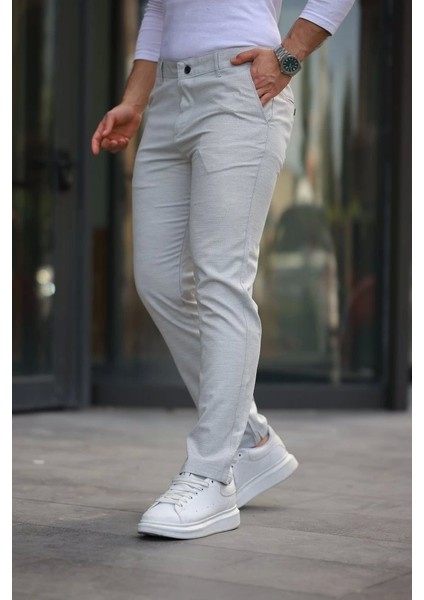 Erkek Dokuma Kumaş Pantolon