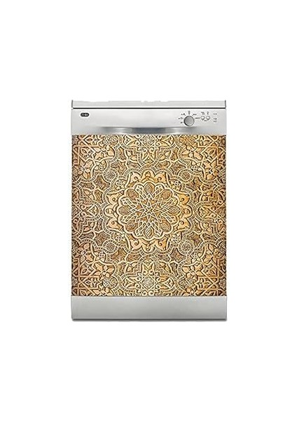 Bulaşık Makinesi Sticker Kaplama Beyaz Eşya Kaplama Osmanlı Oyma