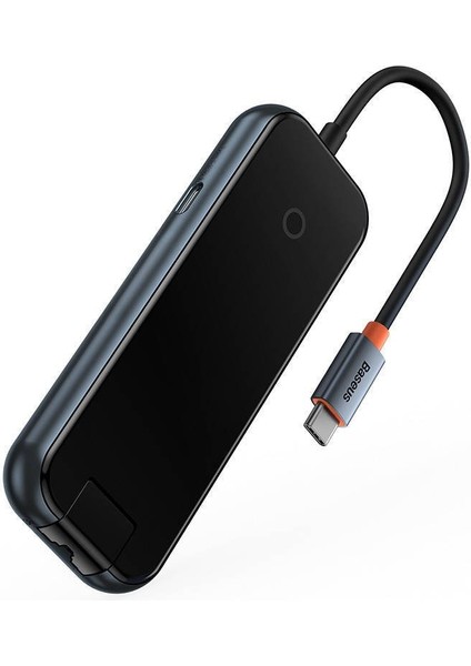 Yesnıce 5 Portlu Type-C Hub/type-C To Usb3.0*2+Usb2.0*1+Type-C Pd&data * 1+RJ45*1 Laptop Macbook Uyumlu M1/m2/m3/m4 Pro Tam Uyumlu fırsatları